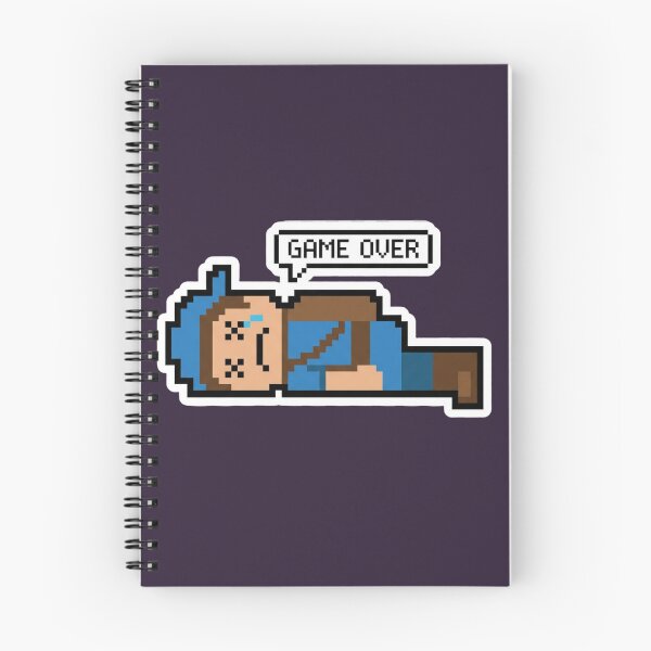 Item preview, Game Over Emotion – Retro Pixel Sad Gamer Meme designed and sold by ChaosNest.