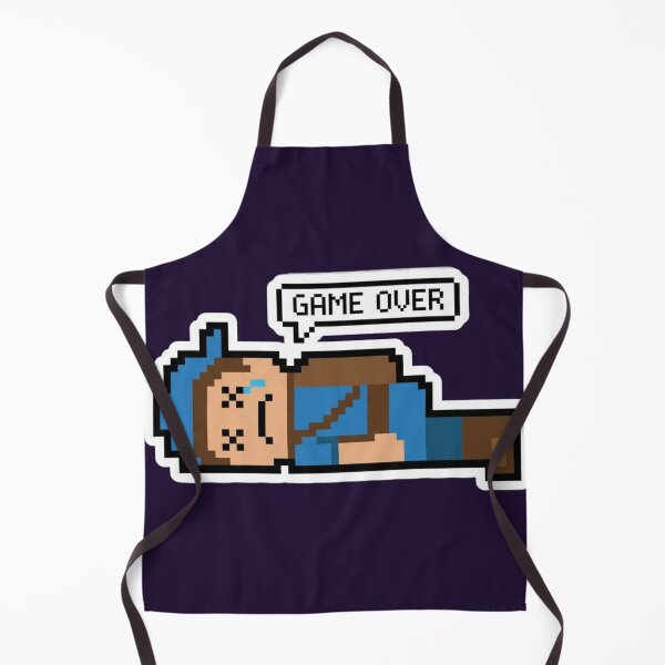 Item preview, Game Over Emotion – Retro Pixel Sad Gamer Meme designed and sold by ChaosNest.