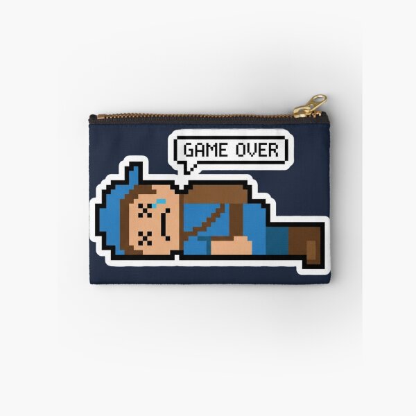 Item preview, Game Over Emotion – Retro Pixel Sad Gamer Meme designed and sold by ChaosNest.