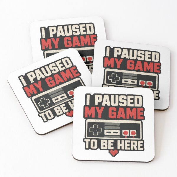 Item preview, I Paused My Game To Be Here designed and sold by Kurogami13.