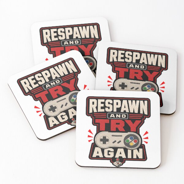 Item preview, Respawn and Try Again designed and sold by Kurogami13.