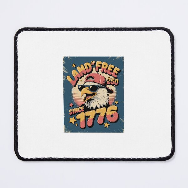 Item preview, America 250 Bald Eagle Vintage 90s Mascot T-Shirt designed and sold by MoodAndLine.
