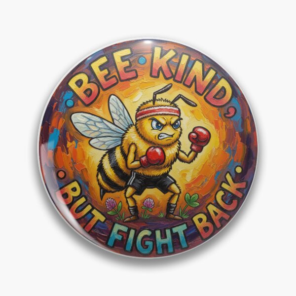 Item preview, Bee Kind, But Fight Back designed and sold by DDLeach.