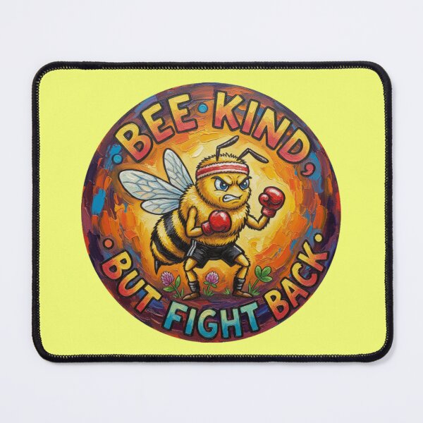 Item preview, Bee Kind, But Fight Back designed and sold by DDLeach.