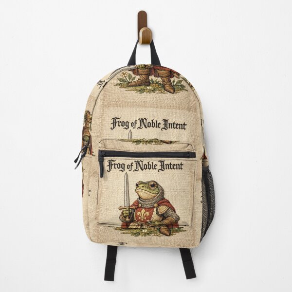 Item preview, Cute Frog Knight | Cottagecore Embroidered Animals designed and sold by doinitzart.