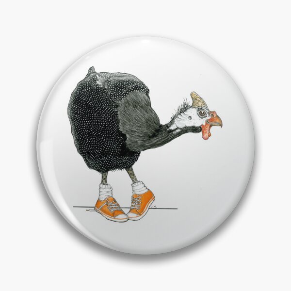 Item preview, Guinea Fowl in Low Tops designed and sold by JimsBirds.