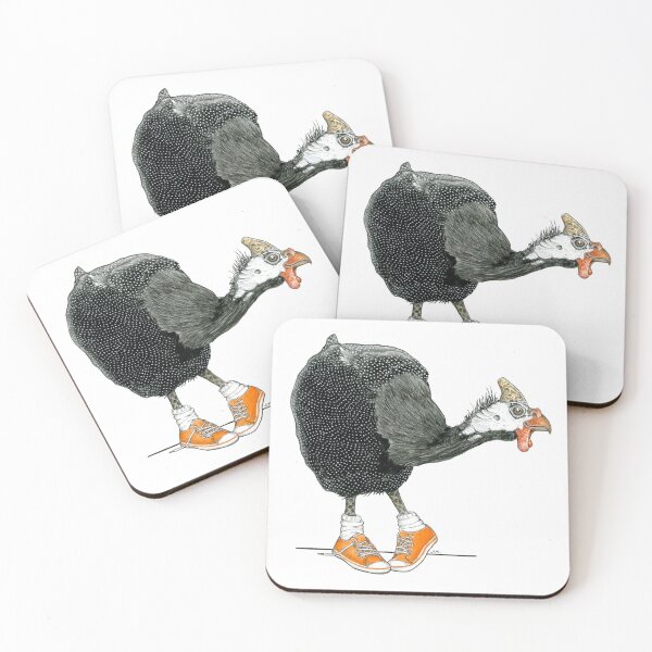 Item preview, Guinea Fowl in Low Tops designed and sold by JimsBirds.