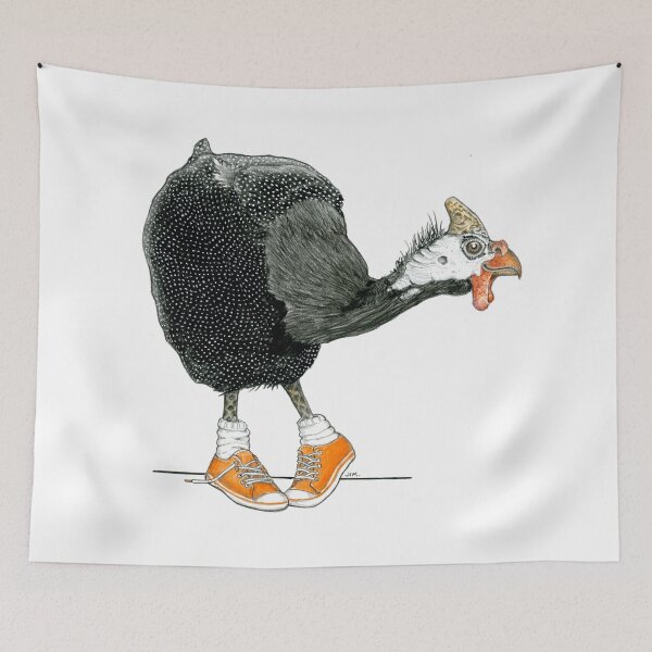 Item preview, Guinea Fowl in Low Tops designed and sold by JimsBirds.