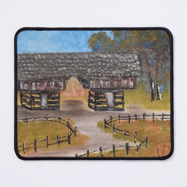 Item preview, Grandpa's Cantilever Barn designed and sold by VRHCanvasArt.