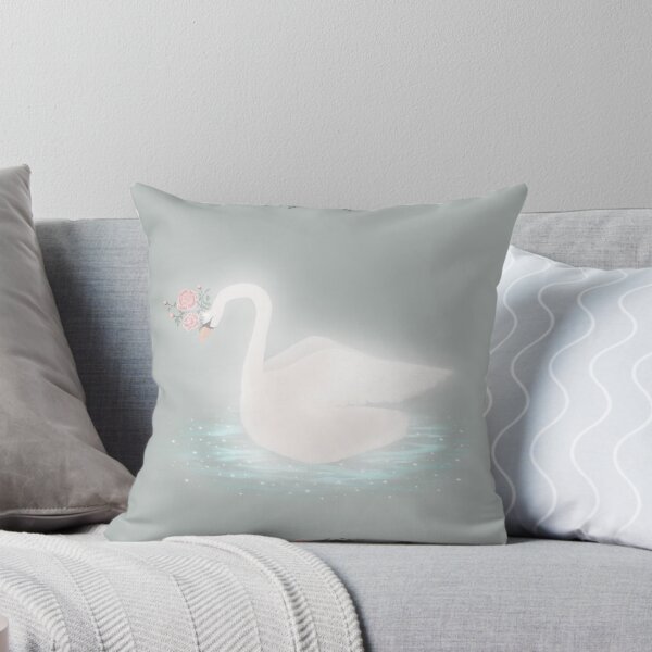 Item preview, Copy of Swan Seer | Soft Dusky Blue designed and sold by DianaoftheDreamt.