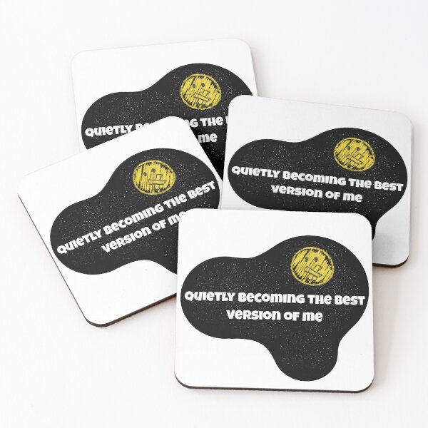 Item preview, Quietly Becoming The Best Version Of Me | Self Growth Quote Design designed and sold by Pandey14.
