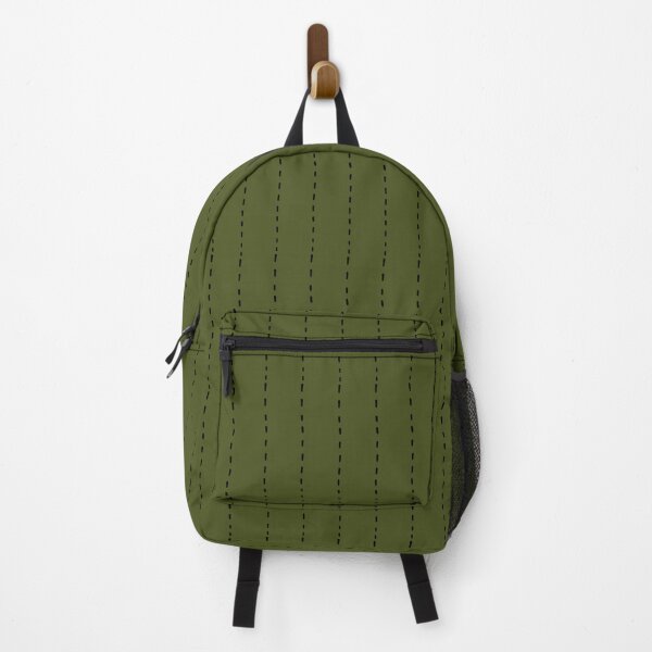 Item preview, Dashed Lines on Dark Olive Green designed and sold by KSimpson838.
