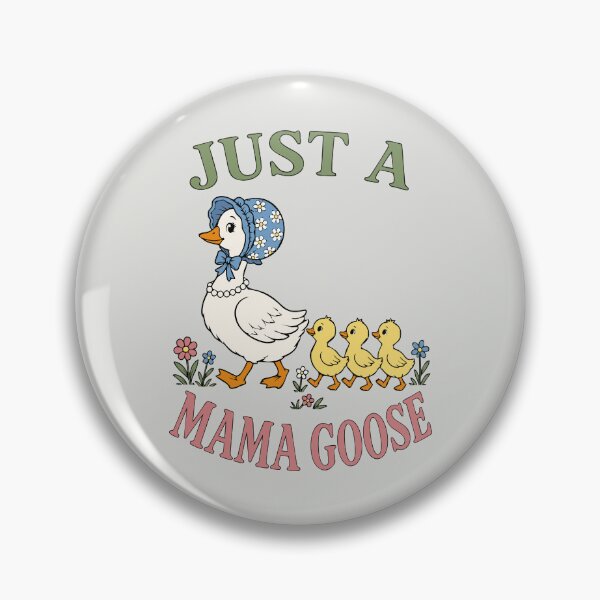 Artikelvorschau, Einfach eine Mama-Gans-Vintage-Cottagecore-Ästhetik entworfen und verkauft von DigitalGlade.
