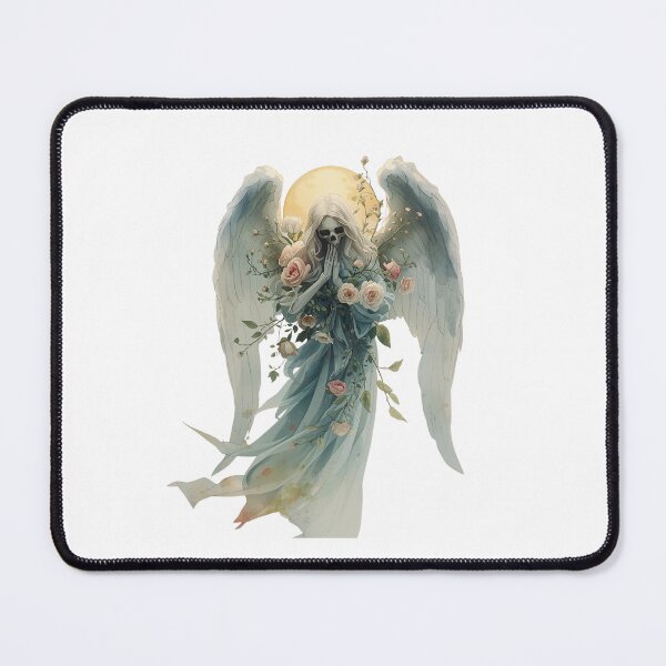 Item preview, Angel with a bouquet of flowers designed and sold by uunaa.