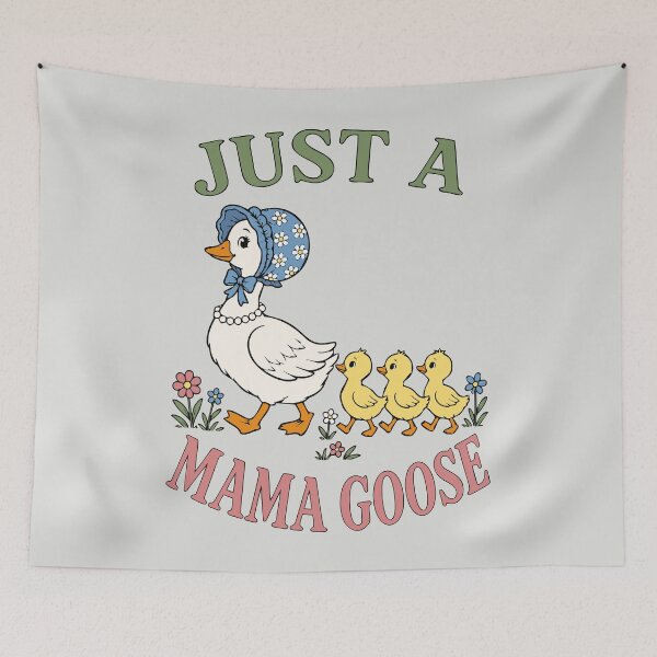 Item preview, Just a Mama Goose Vintage Cottagecore Aesthetic designed and sold by DigitalGlade.