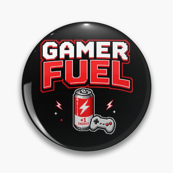 Artikelvorschau, Gamer-Treibstoff Retro-Energie entworfen und verkauft von ImagenFusionP.