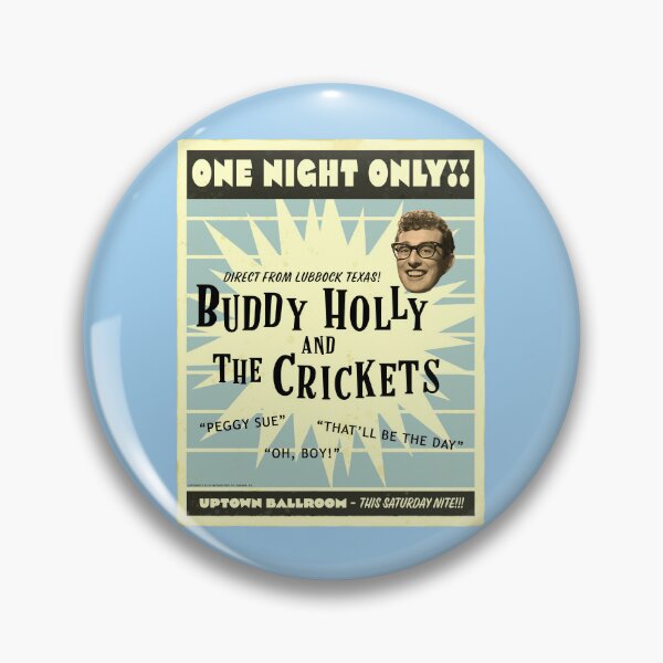 Item preview, Buddy Holly One Night Only Blue designed and sold by Normbot2000.
