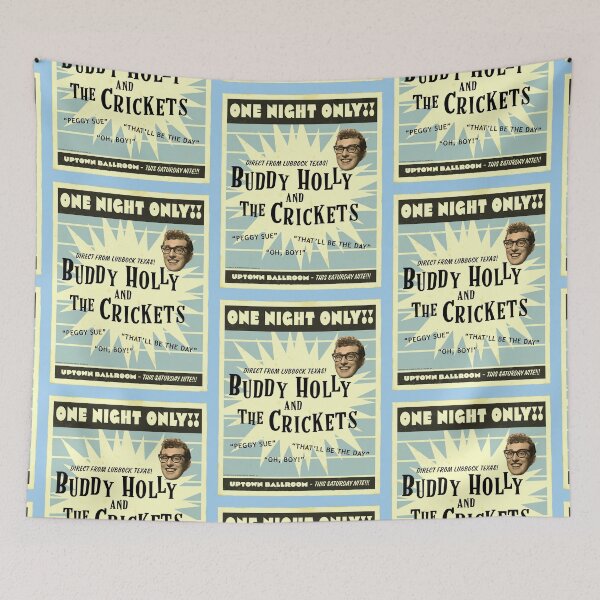 Item preview, Buddy Holly One Night Only Blue designed and sold by Normbot2000.