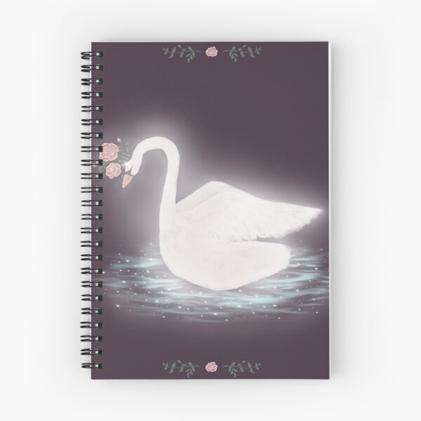Item preview, Swan Seer | Impressionist Plum designed and sold by DianaoftheDreamt.