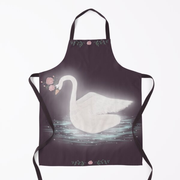 Item preview, Swan Seer | Impressionist Plum designed and sold by DianaoftheDreamt.