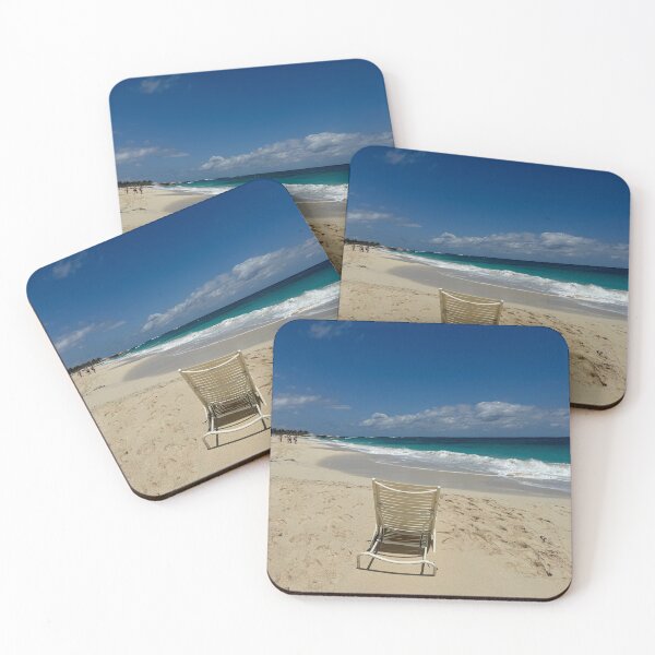 Item preview,     Beach Chair on Caribbean Beach designed and sold by Cruisebysunny.