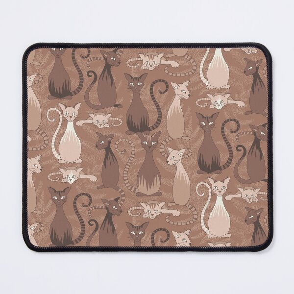 Item preview, mocha mousse brown cats designed and sold by kobyakov.