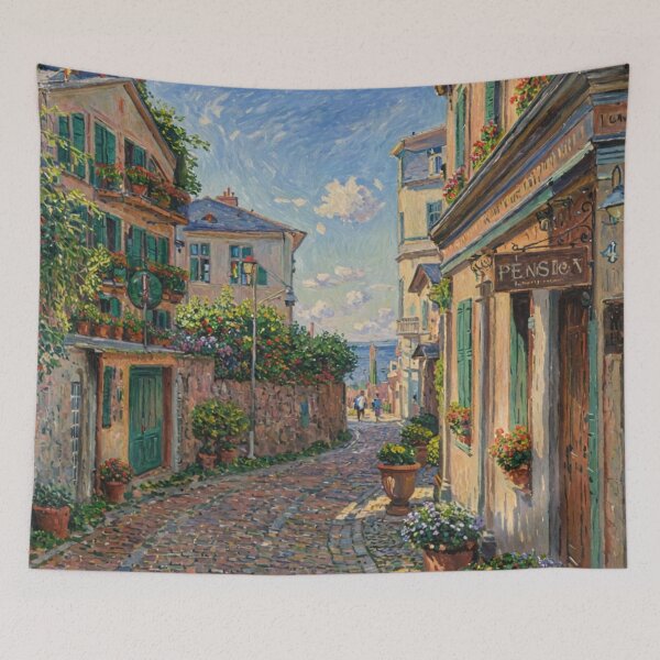 Item preview, Alley in the Old Town of Sassnitz designed and sold by sid1802.