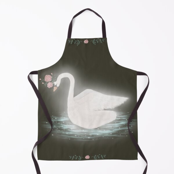 Item preview, Swan Seer | Dark Forest Olive designed and sold by DianaoftheDreamt.