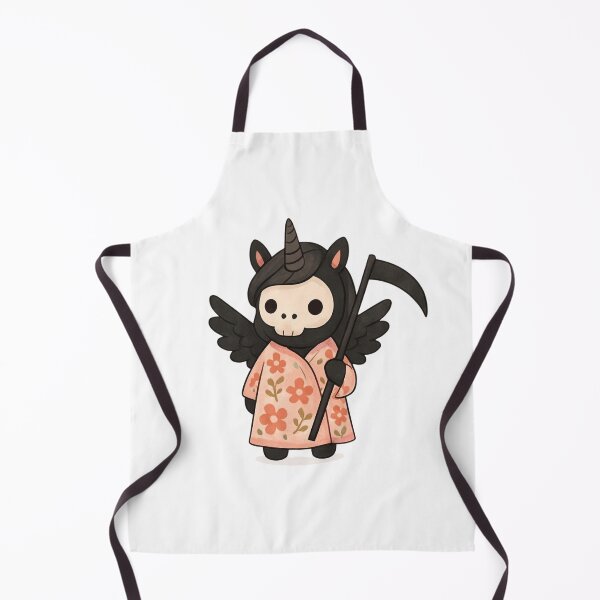 Item preview, Unicorn Death with flowers designed and sold by uunaa.