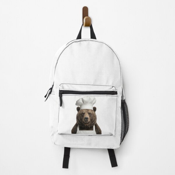Item preview, Funny Grizzly Bear Chef Realistic Animal Cooking Humor Art designed and sold by LazyOwlStore.