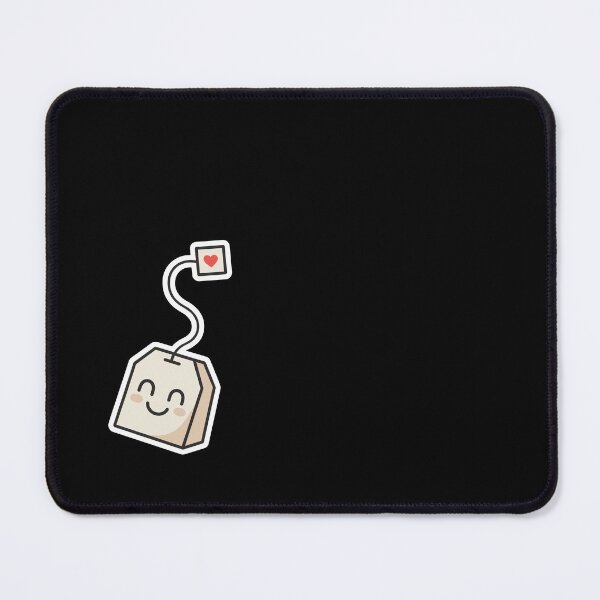 Item preview, Cute Tea Bag with Heart Tag Sticker designed and sold by ImStickerHappy.