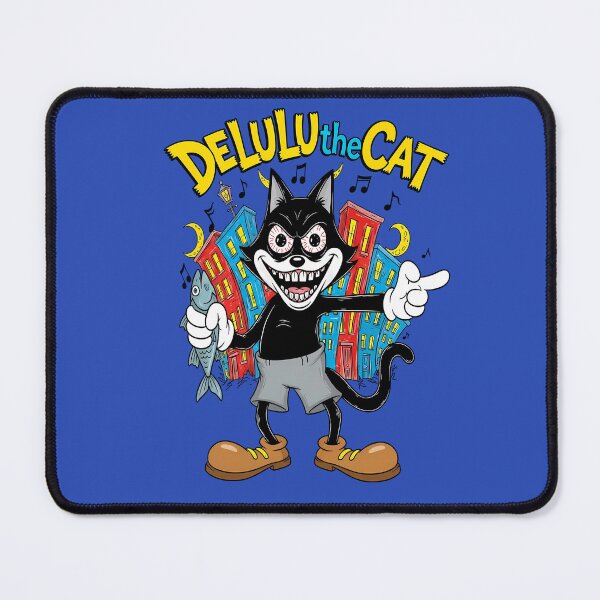 Item preview, Delulu The Cat designed and sold by BASED Originals.