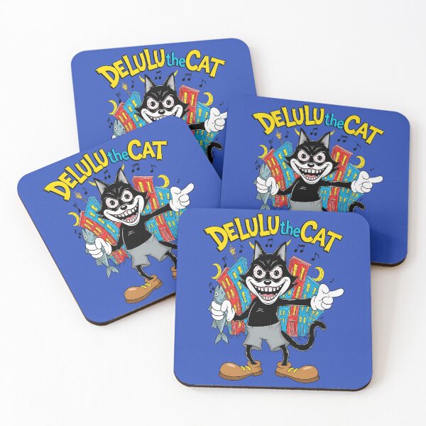 Item preview, Delulu The Cat designed and sold by BASED Originals.