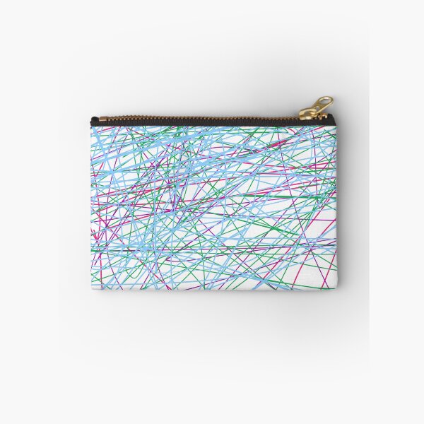 Item preview, Vibrant Retro Memphis Scribbles - Fun Geometric Chaos Pattern designed and sold by KostekArtShop.