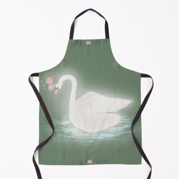 Item preview, Swan Seer | Leafy Green designed and sold by DianaoftheDreamt.