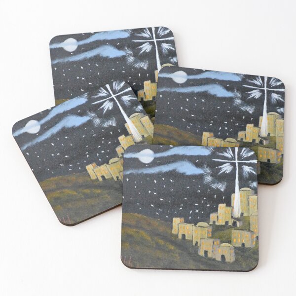 Item preview, Starry Night in Bethlehem designed and sold by VRHCanvasArt.
