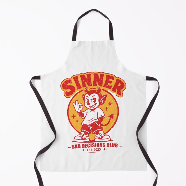 Item preview, Sinner Devil Mascot Retro Streetwear designed and sold by CamaleonDesigns.