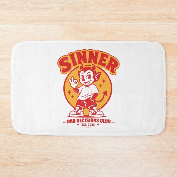 Item preview, Sinner Devil Mascot Retro Streetwear designed and sold by CamaleonDesigns.