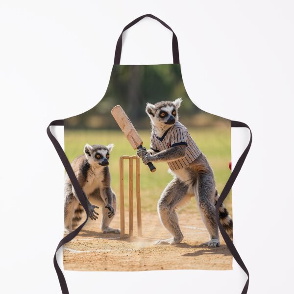 Item preview, Ring-Tailed Lemurs Play Cricket designed and sold by Tridentulus.