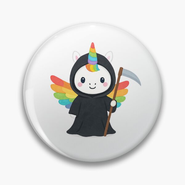 Item preview,  Unicorn Death with flowers designed and sold by uunaa.