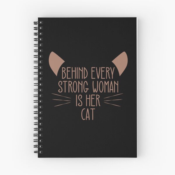 Item preview, behind every strong woman is her cat - mocha mousse brown designed and sold by kobyakov.