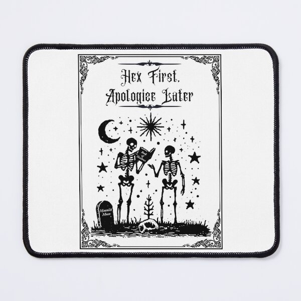 Item preview, Hexes & Skeletons-White designed and sold by Moonlit-Muse.