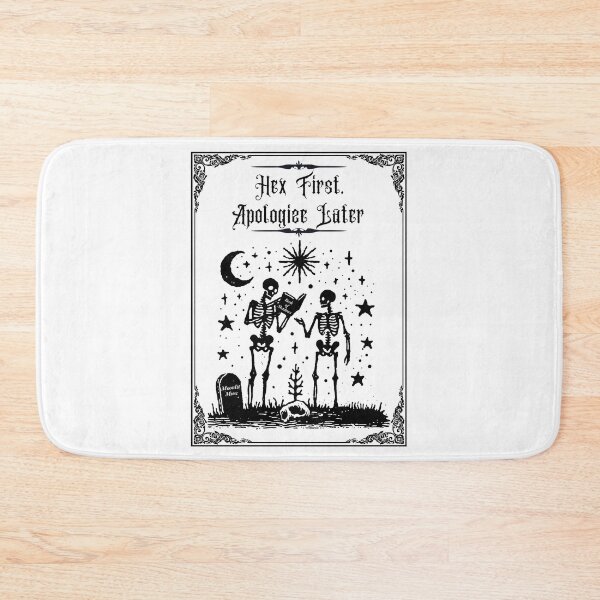 Item preview, Hexes & Skeletons-White designed and sold by Moonlit-Muse.