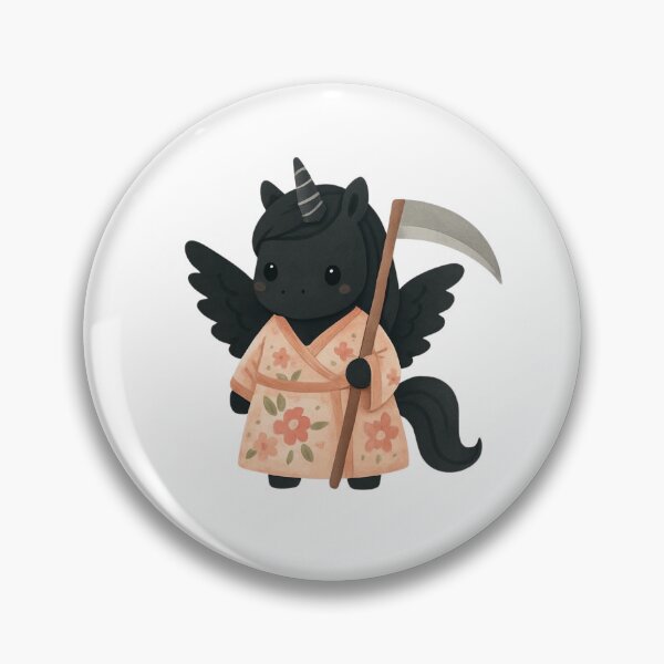 Item preview,  Unicorn Death with flowers designed and sold by uunaa.