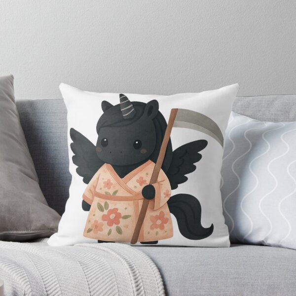 Item preview,  Unicorn Death with flowers designed and sold by uunaa.