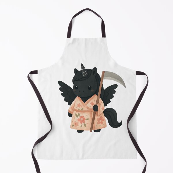 Item preview, Unicorn Death with flowers designed and sold by uunaa.