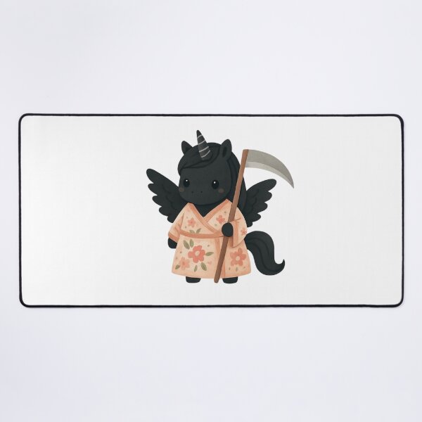 Item preview,  Unicorn Death with flowers designed and sold by uunaa.