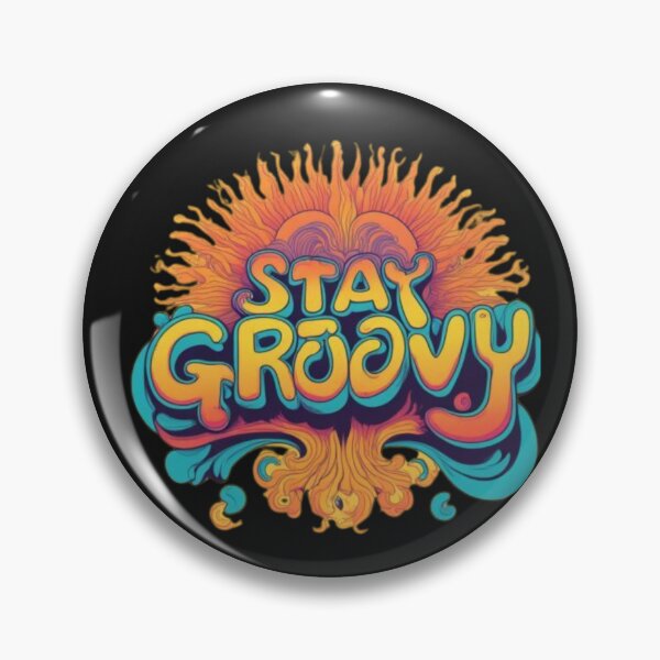 Item preview, Stay Groovy 70s Retro Wavy Typography designed and sold by Rafael Bee.