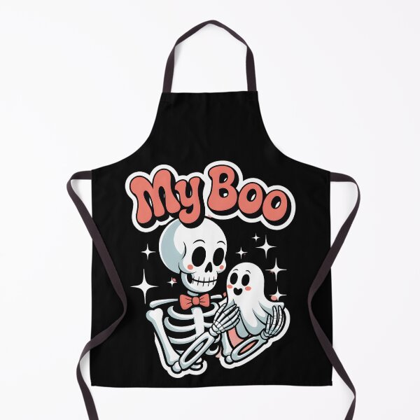 Item preview, My Boo Skeleton Sticker | Cute Ghost & Skeleton Halloween Design designed and sold by Raw Tigers.