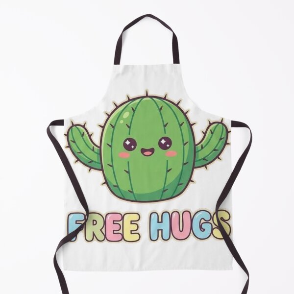 Artikelvorschau, Gratis-Umarmungen Kaktus lustig Kawaii Sukkulenten Humor entworfen und verkauft von Wit & Wear.